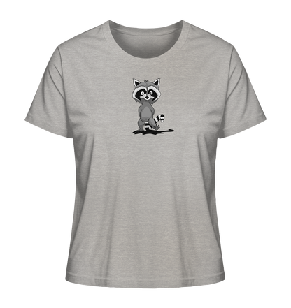 Frecher kleiner Waschbär - Ladies Organic Shirt