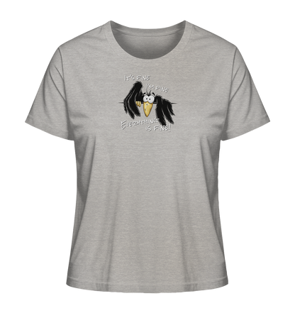 I’m Fine Rabe | Alles Gut Krähe - Ladies Organic Shirt