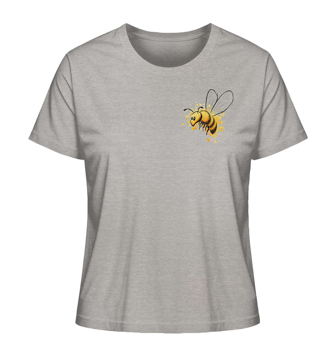 Lässige kleine Honig-Biene - Ladies Organic Shirt