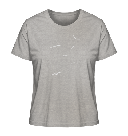 Vogelschwarm – Traum vom Fliegen - Ladies Organic Shirt