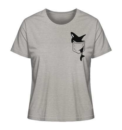 Orca In Deiner Tasche - Ladies Organic Shirt
