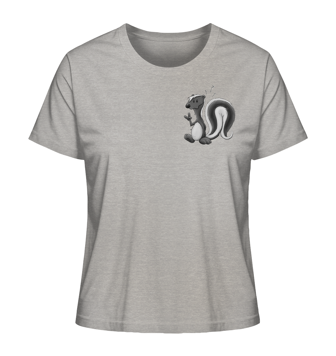 Lustig stinkiges Stinktier - Ladies Organic Shirt