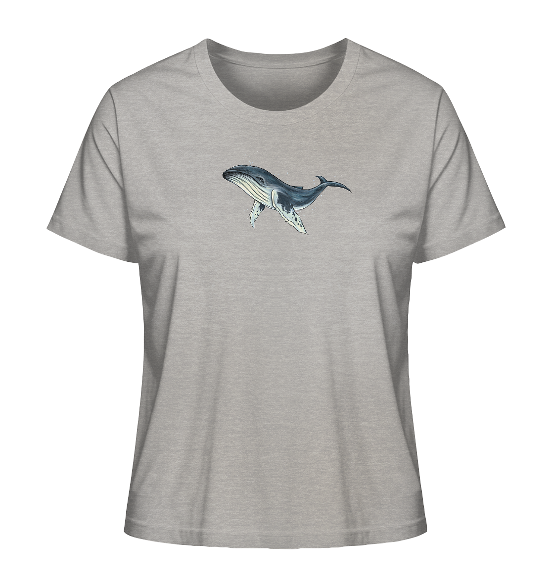 Tiefsee Ozean-Riese Buckelwal - Ladies Organic Shirt