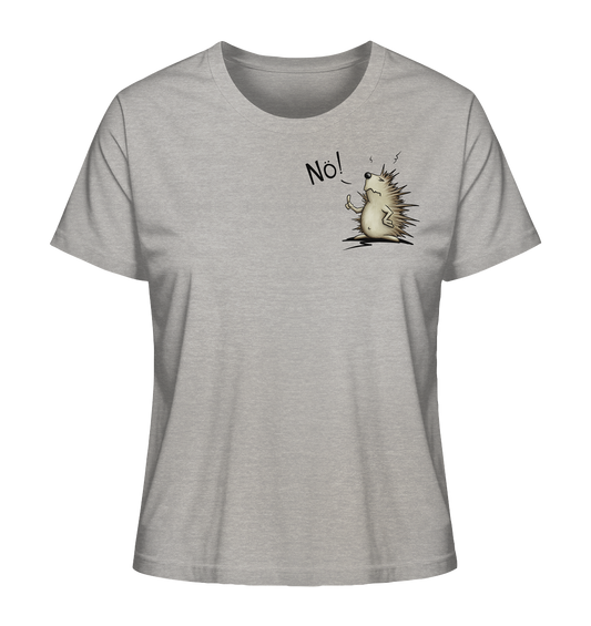Nö! Grummeliger Igel - Ladies Organic Shirt