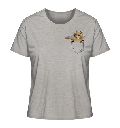 Dabbender Biber in Deiner Tasche - Ladies Organic Shirt