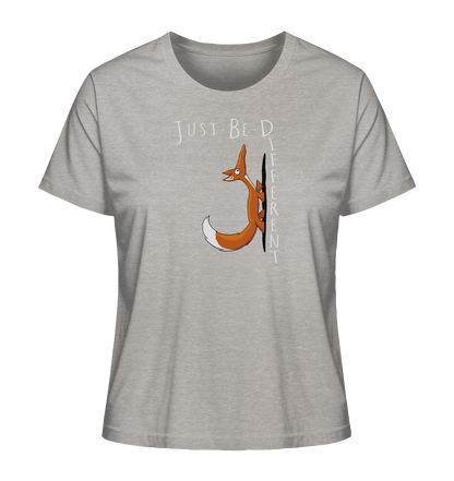 Just Be Different | Sei Anders, kleiner Fuchs - Ladies Organic Shirt