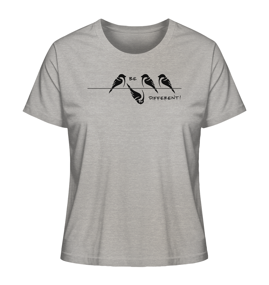 Sei anders, kleiner Spatz - Ladies Organic Shirt