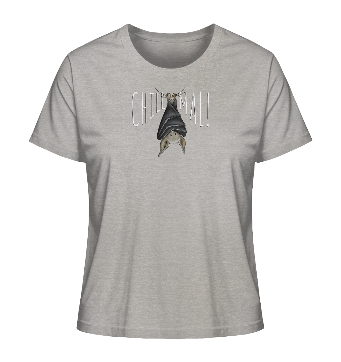 Chill Mal gemütliche Fledermaus - Ladies Organic Shirt