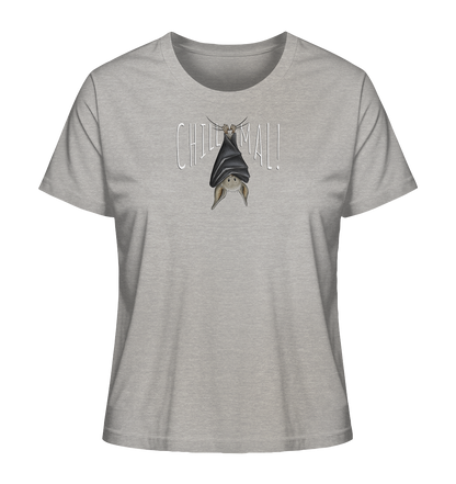Chill Mal gemütliche Fledermaus - Ladies Organic Shirt