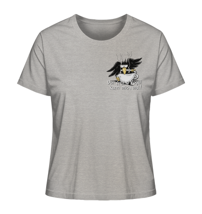 Der frühe Vogel kann mich mal | Kaffee Rabe - Ladies Organic Shirt