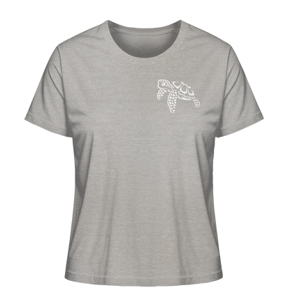 schwimmende Meeres-Schildkröte - Ladies Organic Shirt