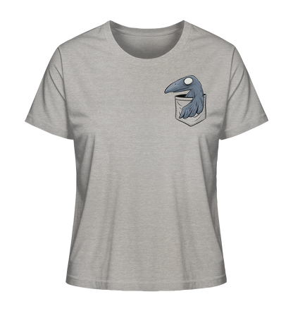 Grufti Rabe Krähe in der Tasche - Ladies Organic Shirt