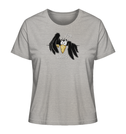 Joa Läuft Krähe gechillter Rabe - Ladies Organic Shirt