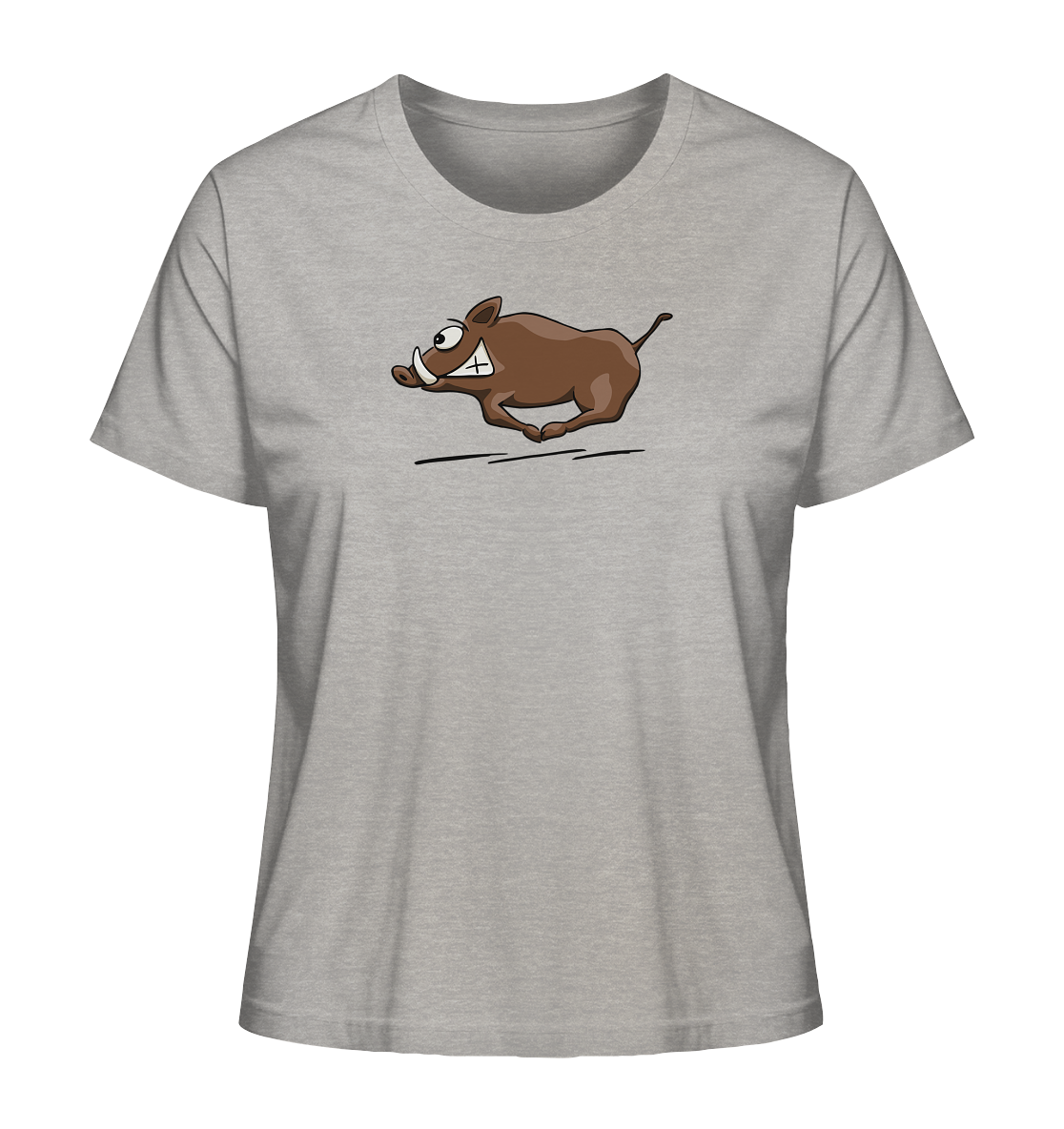 sauwildes Wildschwein | Wildsau  - Ladies Organic Shirt