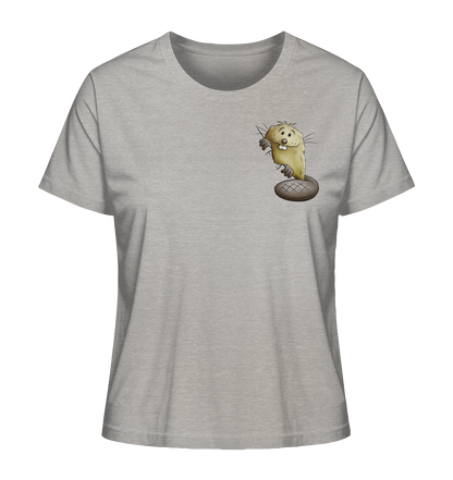 Lustiger frecher Biber - Ladies Organic Shirt