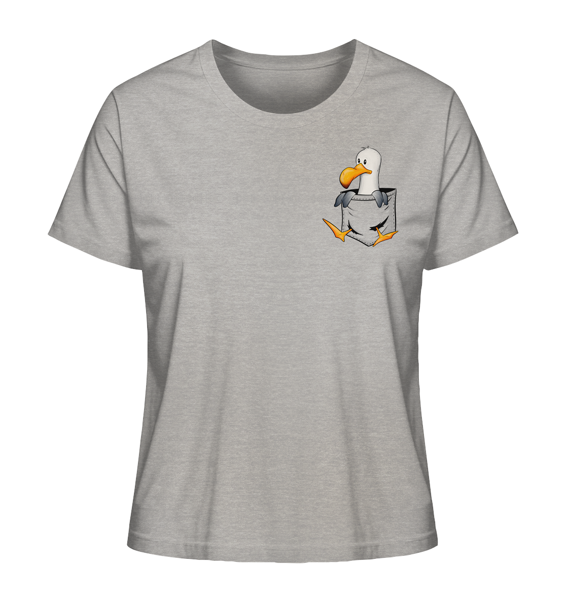 Kleine Möwe In Deiner Tasche - Ladies Organic Shirt