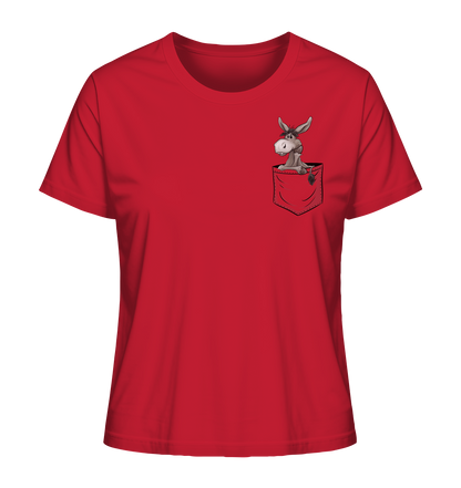Bockiger Esel in Deiner Tasche - Ladies Organic Shirt