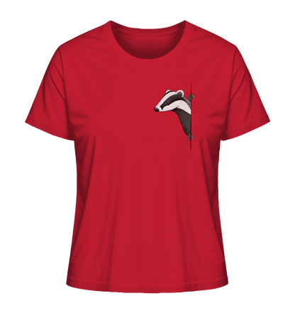 Lässiger Dachs Meister Grimbart - Ladies Organic Shirt