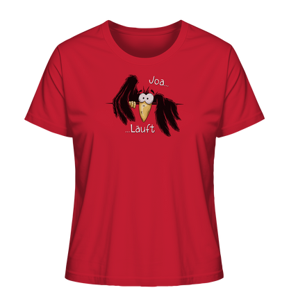Joa Läuft Krähe gechillter Rabe - Ladies Organic Shirt