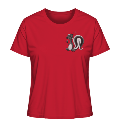 Lustig stinkiges Stinktier - Ladies Organic Shirt