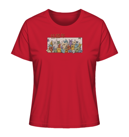 Chinesisches Jahr der Katzen - Ladies Organic Shirt