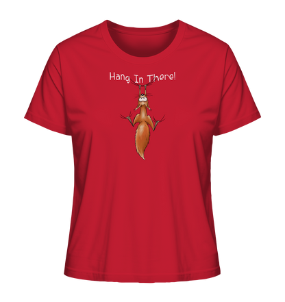 Hang In There | Lässiges Eichhörnchen - Ladies Organic Shirt