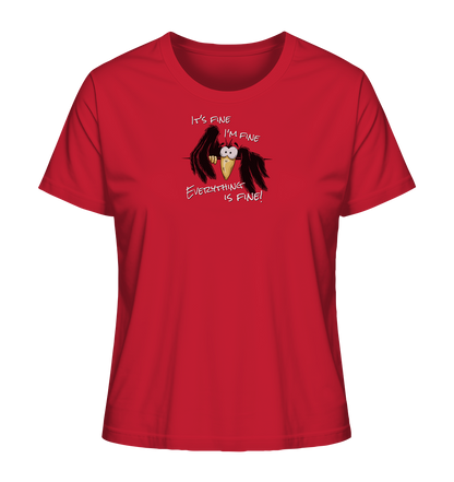 I’m Fine Rabe | Alles Gut Krähe - Ladies Organic Shirt