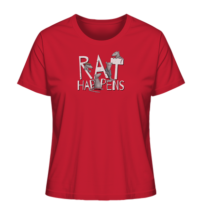 Rat Happens Ratten - Ladies Organic Shirt
