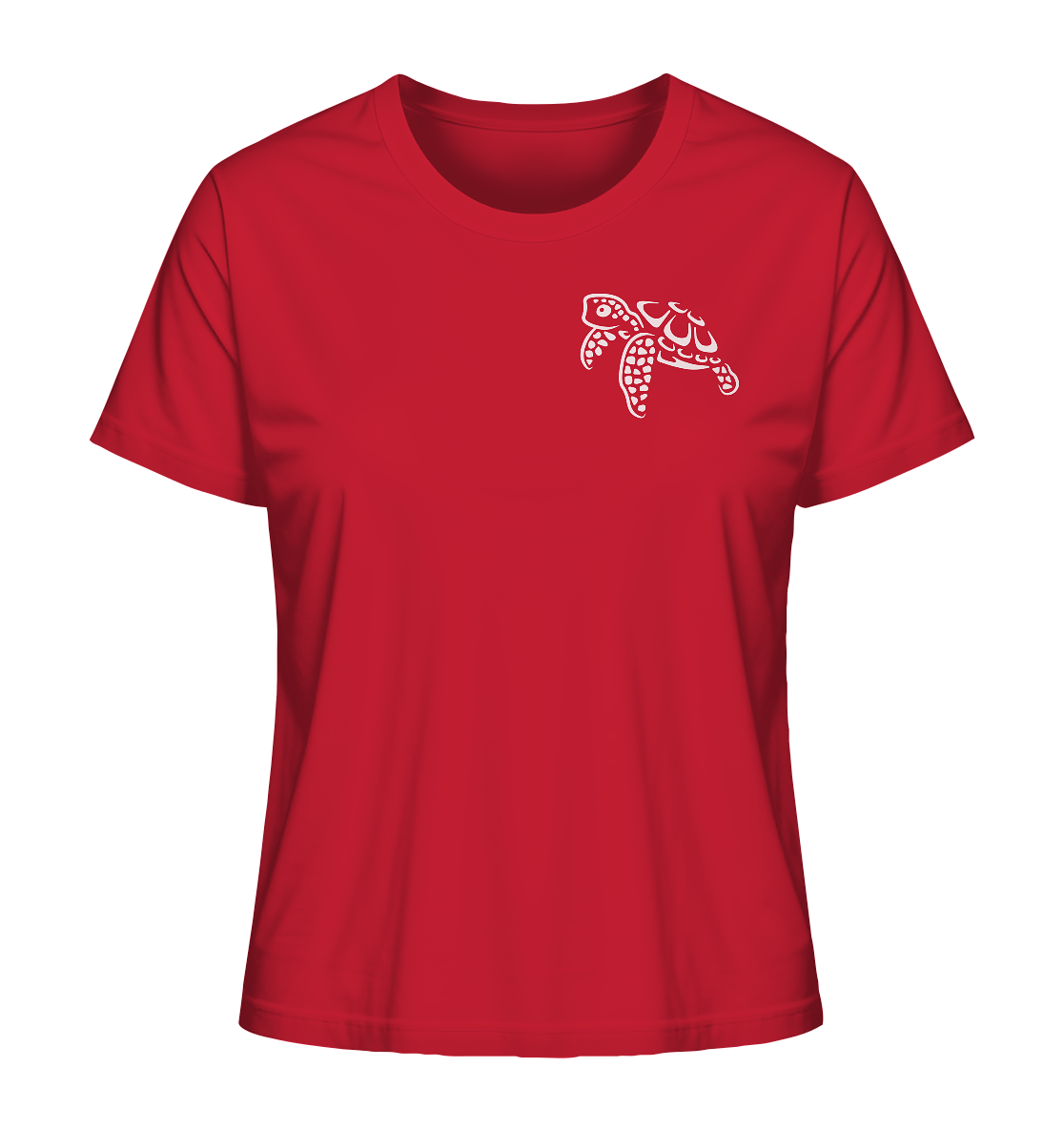 schwimmende Meeres-Schildkröte - Ladies Organic Shirt