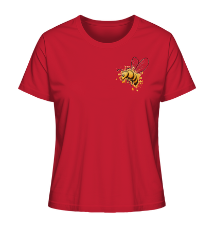 Lässige kleine Honig-Biene - Ladies Organic Shirt