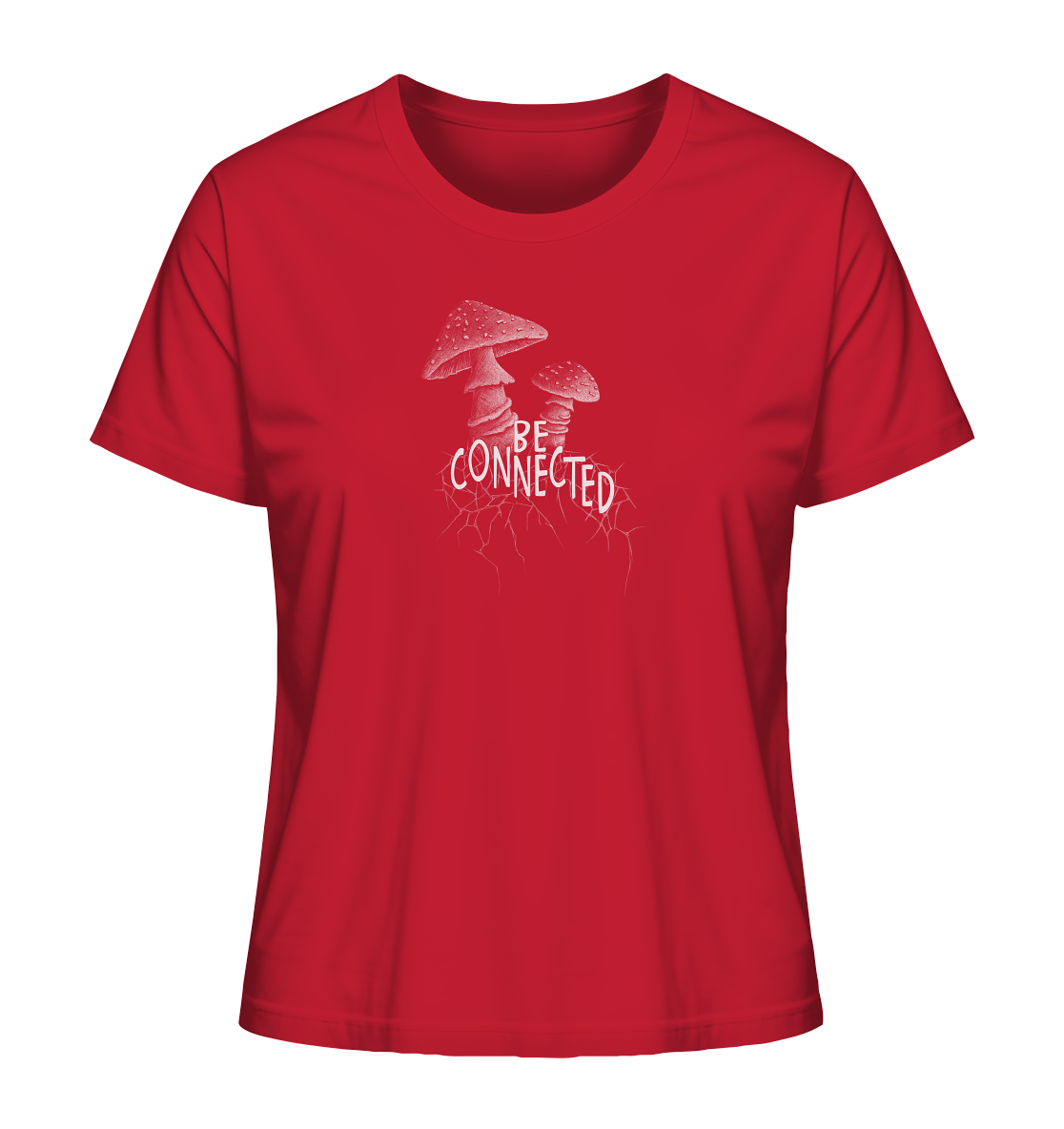 Be Connected Panther-Pilz - Ladies Organic Shirt