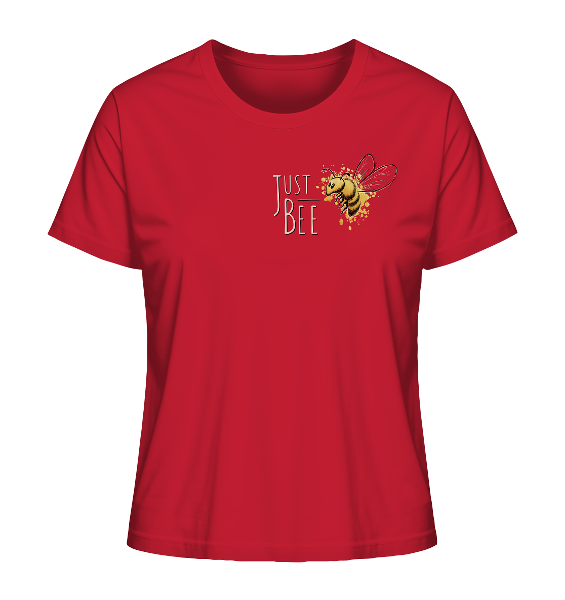 Just Bee, kleine Honig-Biene - Ladies Organic Shirt