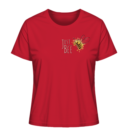Just Bee, kleine Honig-Biene - Ladies Organic Shirt