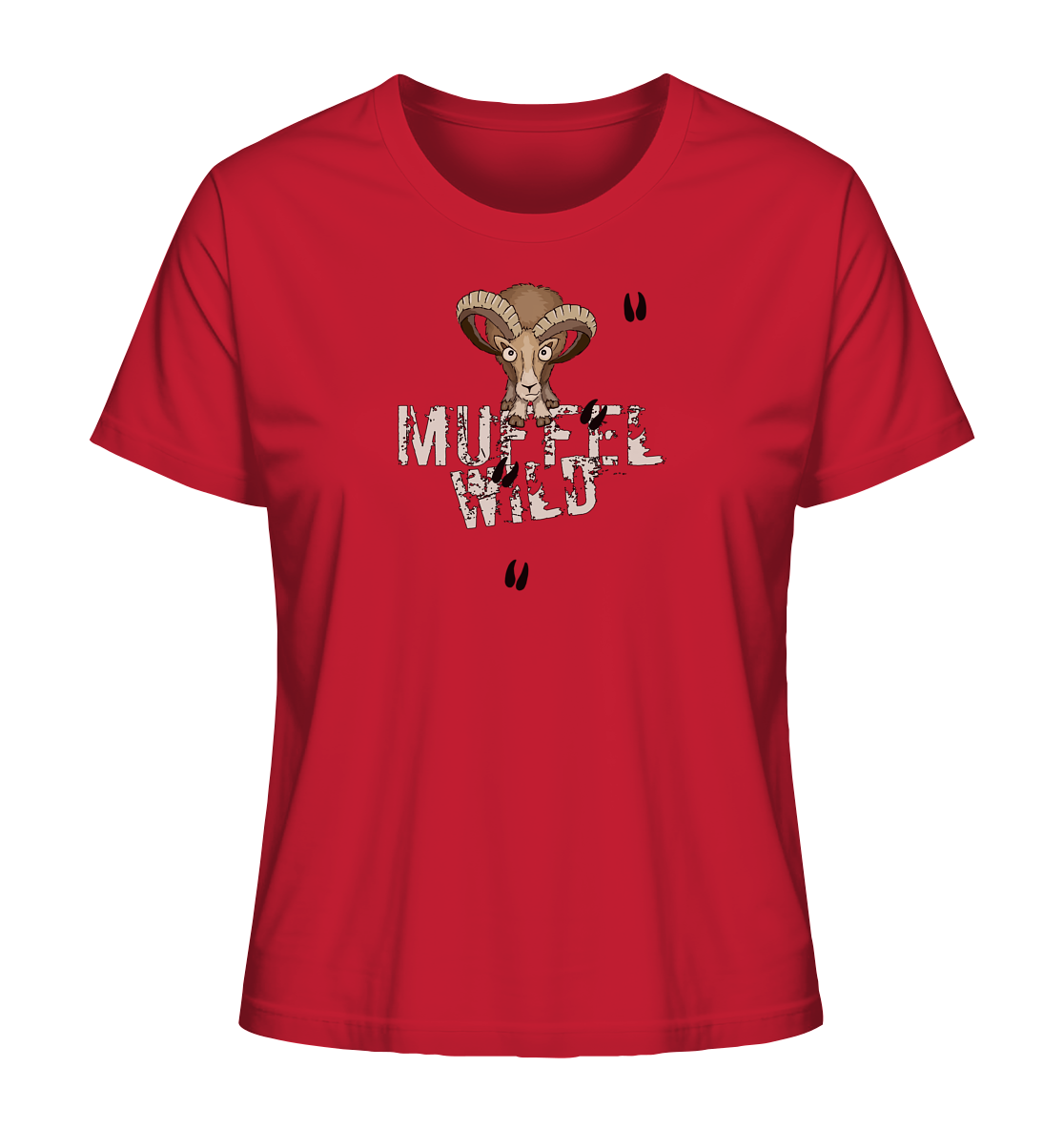 Muffel Wild Mufflon - Ladies Organic Shirt
