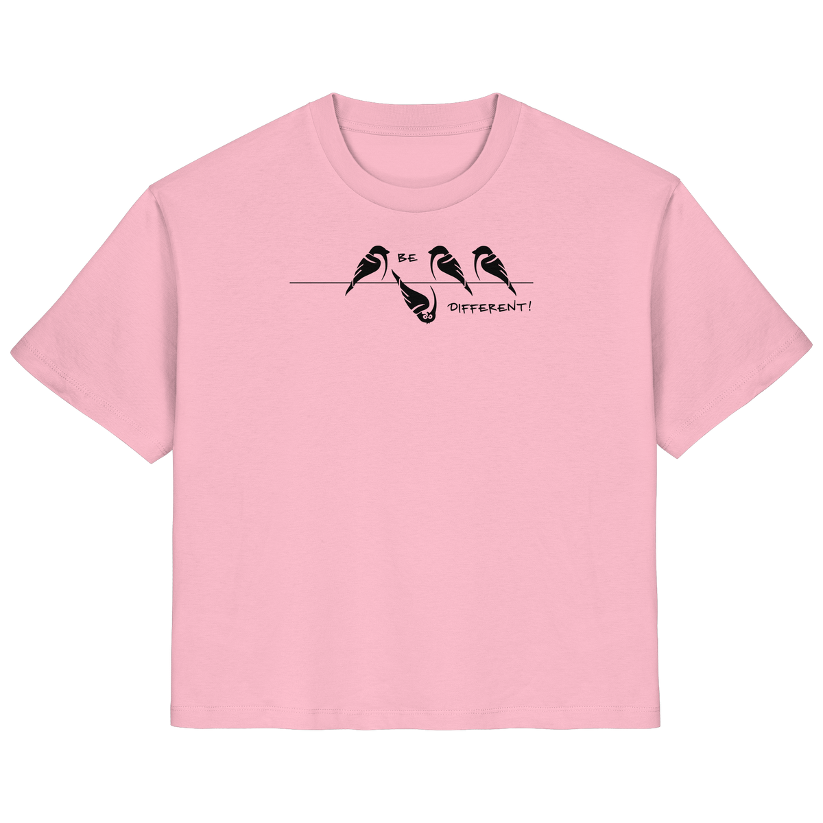 Sei anders, kleiner Spatz - Ladies Organic Shirt