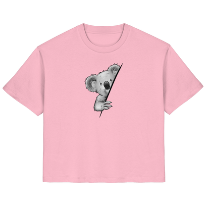 Koala Bär Illustration - Ladies Organic Shirt
