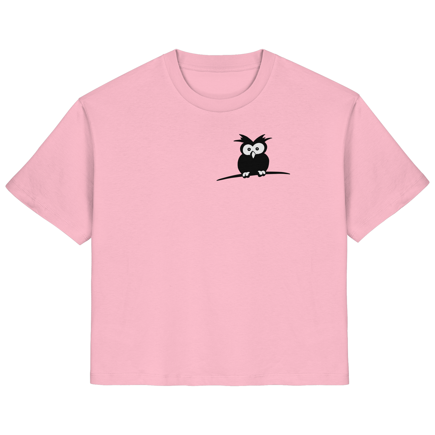 Kleine struppige Eule - Ladies Organic Shirt