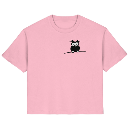 Kleine struppige Eule - Ladies Organic Shirt