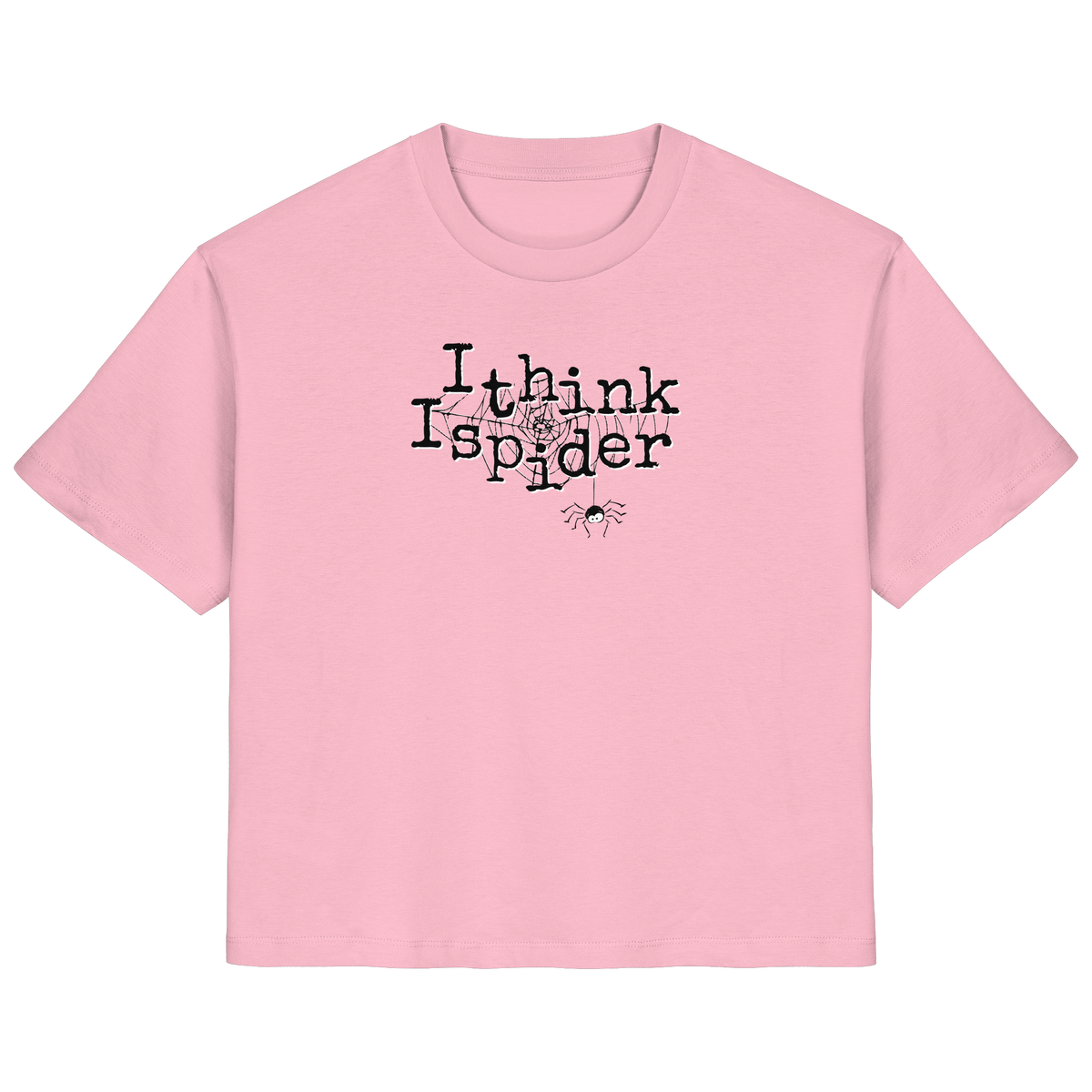 I think I spider - Spinne - Ladies Organic Shirt