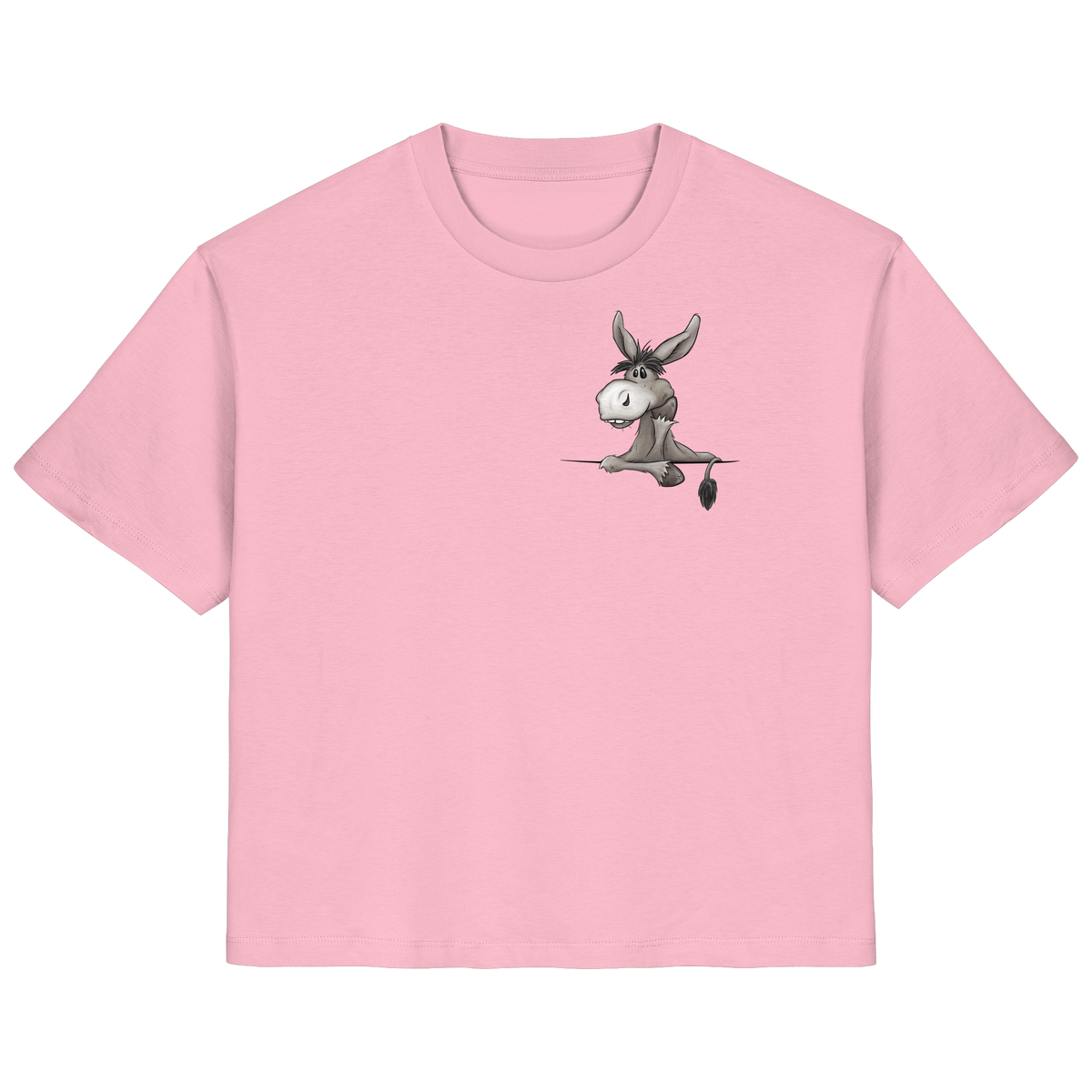 Lustiger lässiger Esel - Ladies Organic Shirt