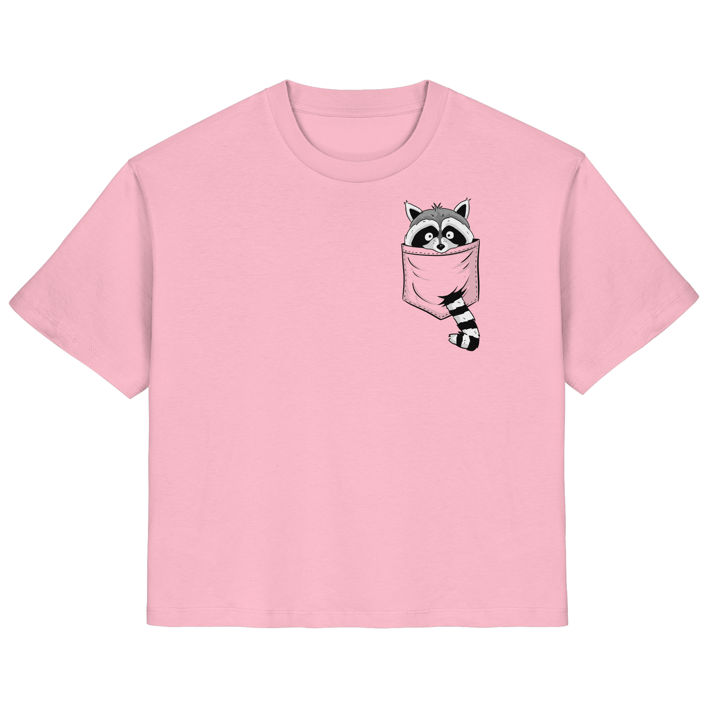 Waschbär in Deiner Tasche - Ladies Organic Shirt