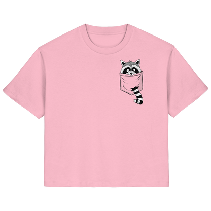 Waschbär in Deiner Tasche - Ladies Organic Shirt