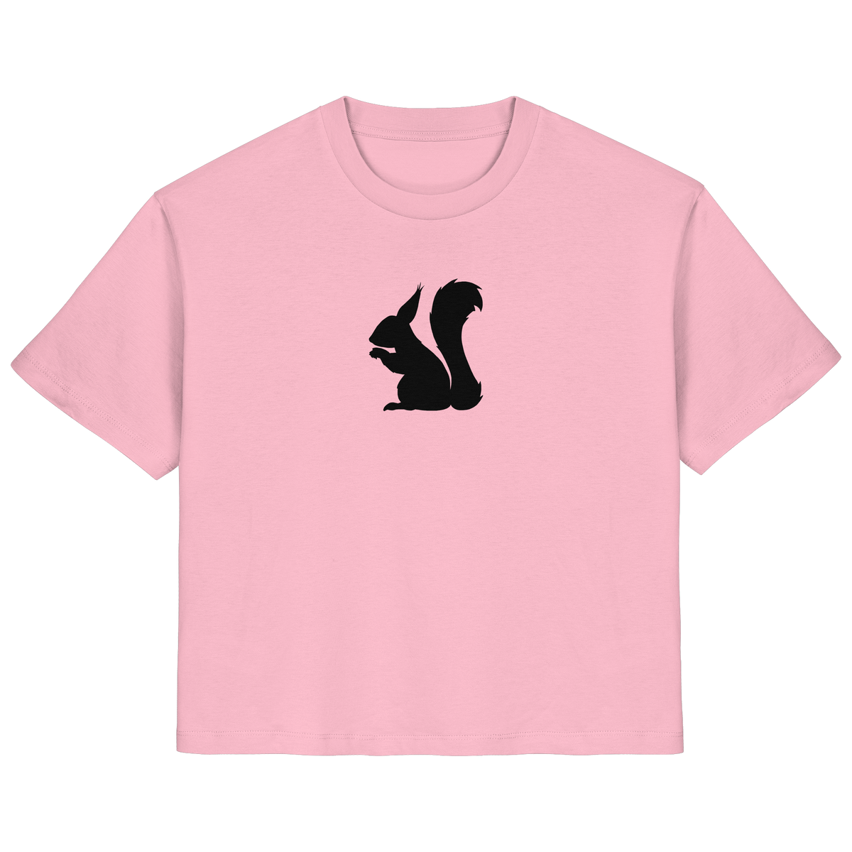 Eichhörnchen Silhouette - Ladies Organic Shirt