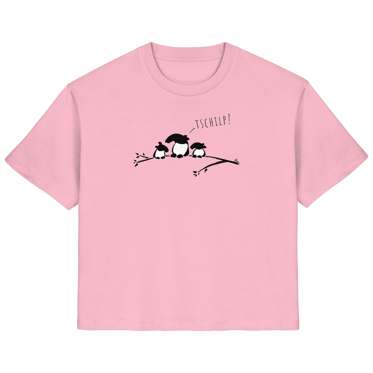 Drei kleine Tapir-Vögel - Ladies Organic Shirt