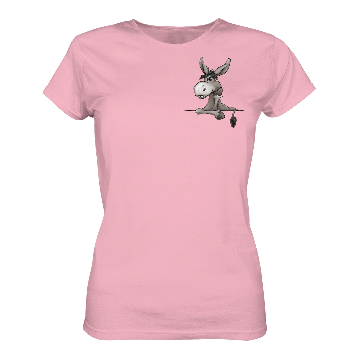 Lustiger lässiger Esel - Ladies Organic Shirt