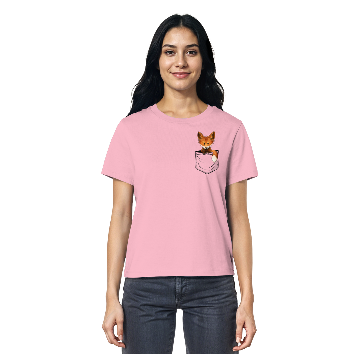 Funky Fuchs in der Tasche - Ladies Organic Shirt