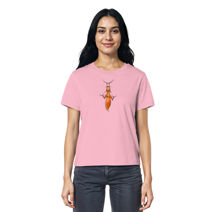 Rotes Eichhörnchen hängt ab - Ladies Organic Shirt