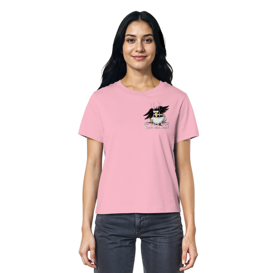 Der frühe Vogel kann mich mal | Kaffee Rabe - Ladies Organic Shirt