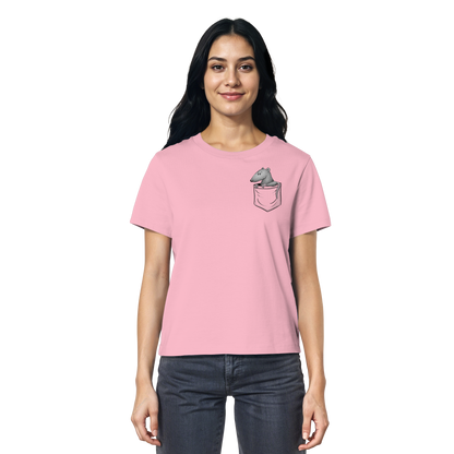 Kleine Ratte in der Tasche - Ladies Organic Shirt