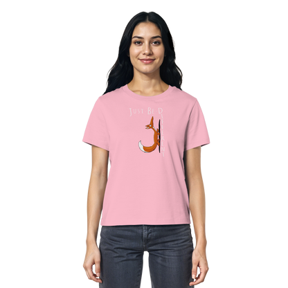 Just Be Different | Sei Anders, kleiner Fuchs - Ladies Organic Shirt